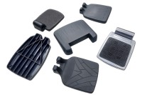 Customized pedals for wheelchairs