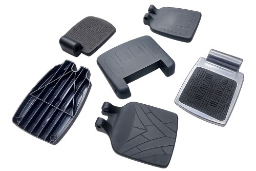 Customized pedals for wheelchairs